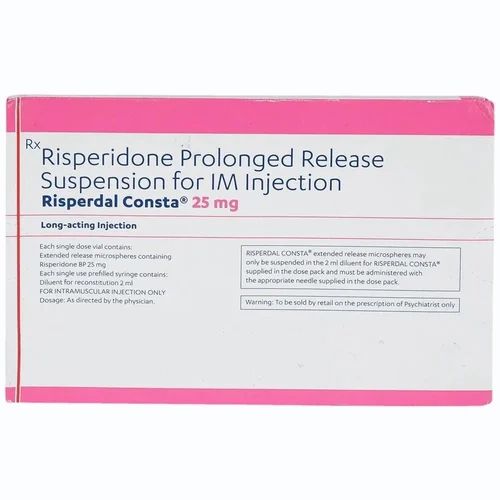 Risperidone Risperdal Consta 25mg Injection - Perseris