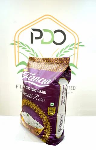White 20 Kg Mr Kabir Gold XXXL Long Grain Basmati Rice, PP Bag