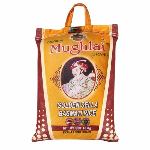 Shrilalmahal Mughlai Golden Sella Basmati Rice, Packaging Size: 10kg