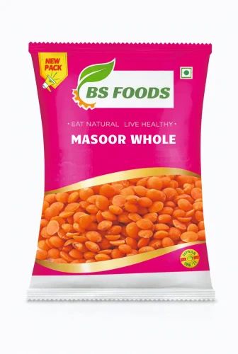 BS Food Masoor Whole, Bold, 1 kg