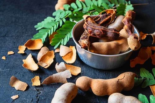 Defibre Tamarind With Seed, Slab, Seedless