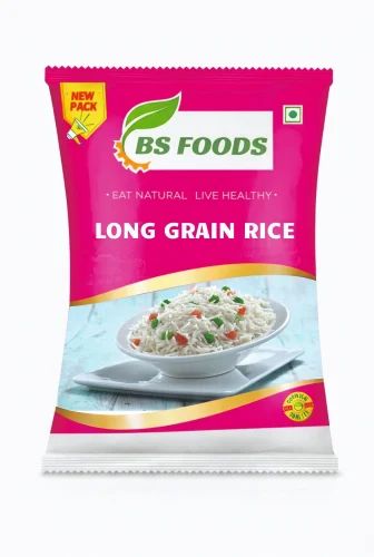 BS Food Long Grain Rice, Grain Length: 8.35 mm, Steam