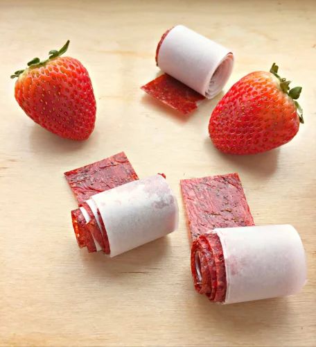 A Grade Strawberry Fruit Leather