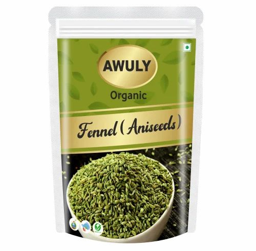 AWULY Organic Fennel Green good aroma indian spice, Form: Whole, Packaging Size: 1 Kg