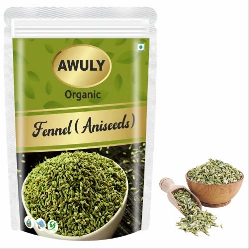 AWULY Organic Fennel Seed, Form: Whole, Packaging Size: 1 Kg