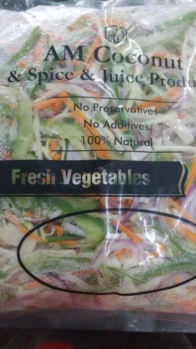 AM Fresh Mixed Vegetables Cleaned, Cut and Packed, 250 ml, Variety / Grade: Organic