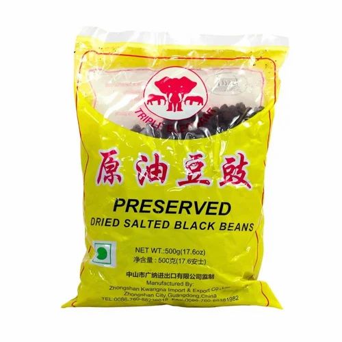 500 g Nottacia Elephant Preserved Dried Salted Black Beans