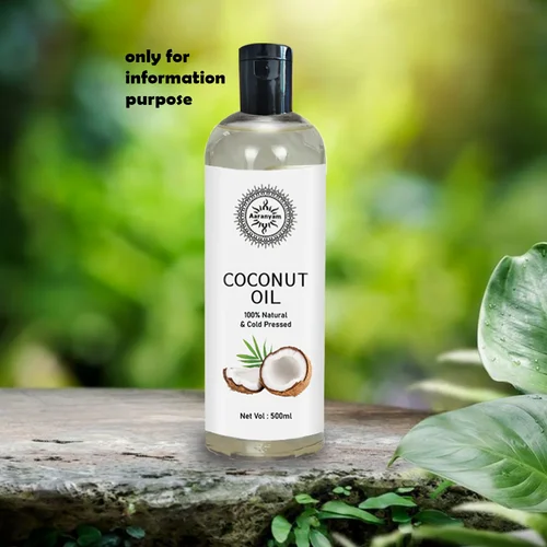 Health Sure Wooden Cold Pressed Organic Coconut Oil