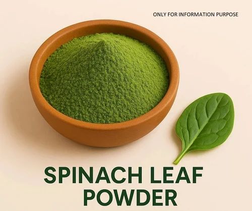 Green Dehydrated Spinach Powder, Packaging Type: Packet,
