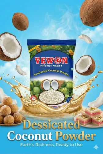 High Fat Desiccated Coconut Powder (1 kg Pouch)