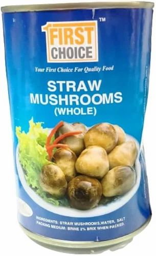 FIRST CHOICE STRAW MASHROOM, Packaging Type: Packet, Packaging Size: 400 GRAM