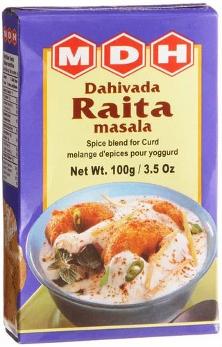 100gm MDH Dahi Vada Raita Masala, Packaging Type: Box