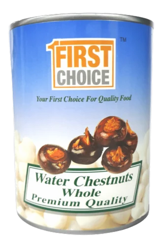 FIRST CHOCE WATER CHESTNUT, Packaging: Plastic Bag or Polythene