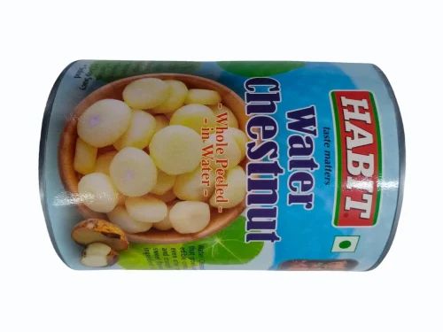 Habit water chestnut, Packaging: can
