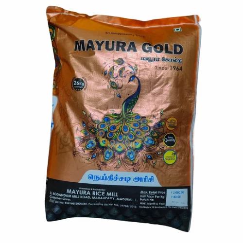 26Kg Mayura Gold Ghee Rice, Packaging Type: HDPE Bag