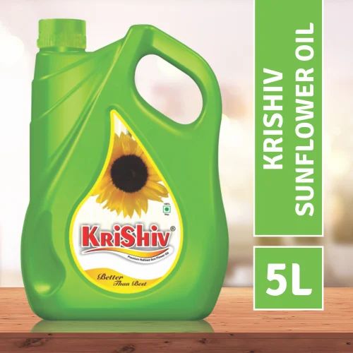 Standard (Linoleic) Krishiv 5 Liter Jar Sunflower Oil