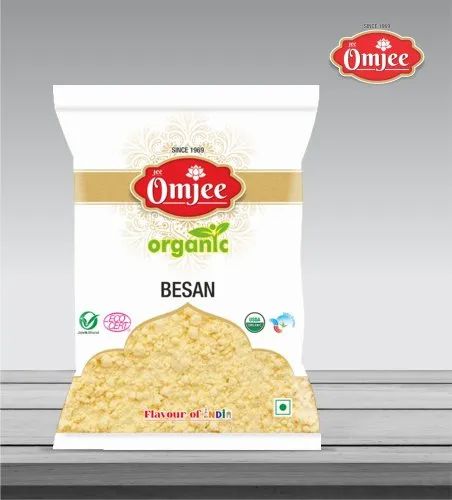 Omjee Indian Besan 1 Kg, Packaging Type: Plastic Pouch