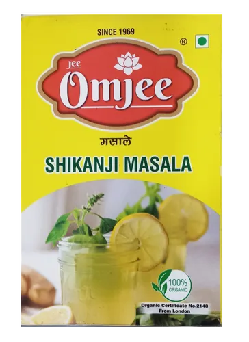 OmJee Shikanji Masala 100GM, Packaging Type: Packet
