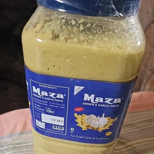 Ginger Garlic Paste 5 Kg Maja Brand 700Mrp 6 Jar 30Kg Box