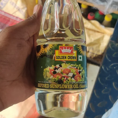 Salad Oil Golden Crown 500Ml Bottle 180Mrp 24 Bottle Box