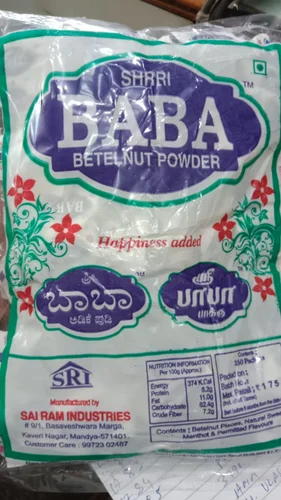 Baba Betelnut Powder 250Pieces 20Packet 175Mrp