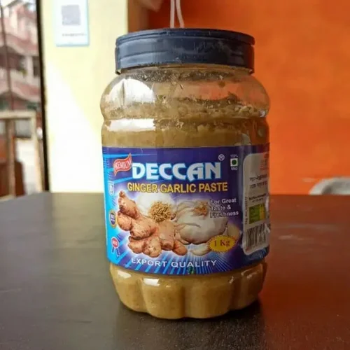 Ginger Garlic Paste Deccan Brand 1 Kg Jar 30 Kg 1 Box