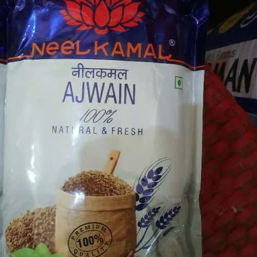 Nilkamal Ajwain Neelkamal Brand 500 Gms 220 Mrp, Packaging Type: Plastic Bag