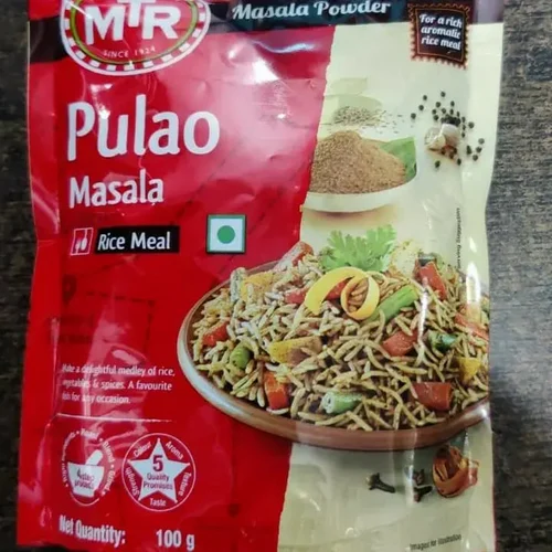Mtr Veg Pulao Masala 100Grms 95Mrp, Packaging Size: 200 gm, Packet