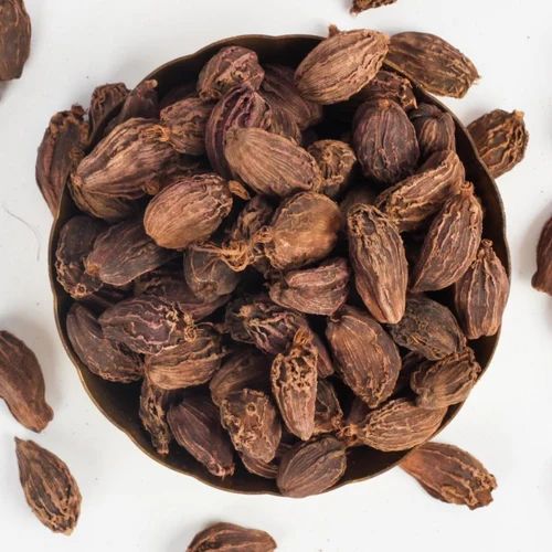 Whole Black Cardamom, Sikkim, Bold