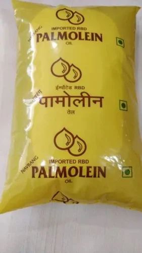 Refined Palmolein Oil 5 ltr, Packaging Type: Pouched