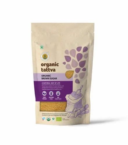 ORGANIC TATTVA Brown Sugar 1kg(Free Worldwide Shipping)., Crystal
