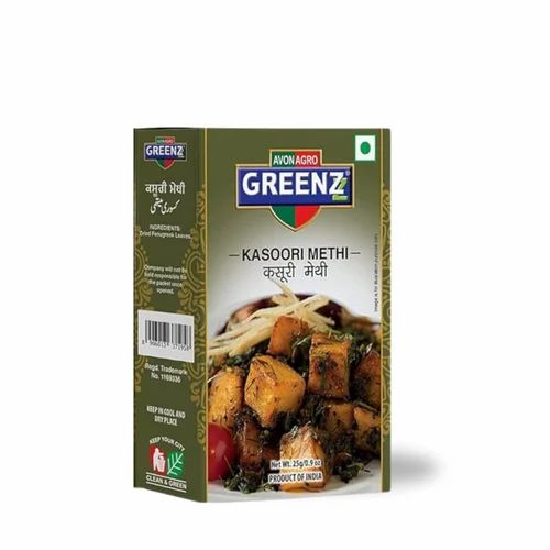 Greenzz Kasuri Methi Fenugreek Leaves Dried Methi Leaves 4x25 100 Gm