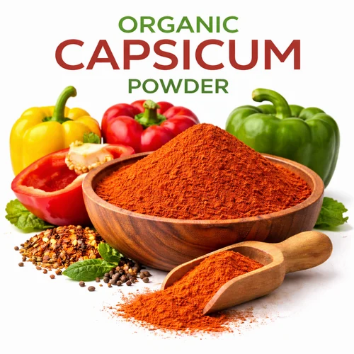 Red Onion Organic Capsicum Powder, Grade: A Grade
