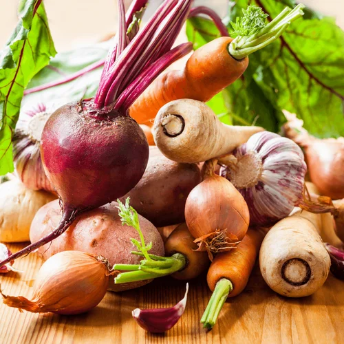 Organic Fresh Root Vegetables