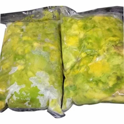 Green Frozen Avocado Pulp