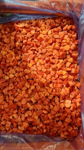 A Grade Frozen Red Capsicum, Carton, Packaging Size: 10 kg