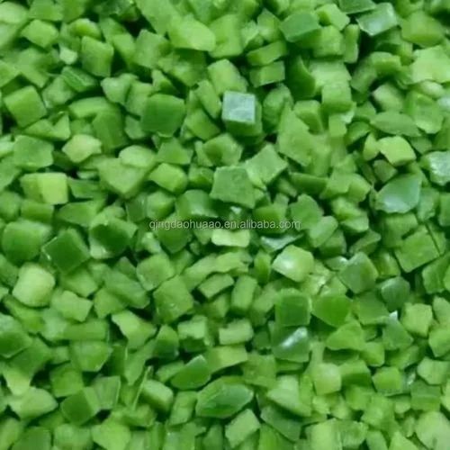 Frozen Green Capsicum Dice