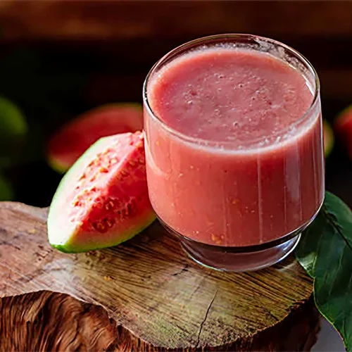 Frozen Aseptic Pink Guava Pulp
