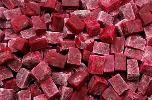 A Grade Frozen Beetroot Cubes