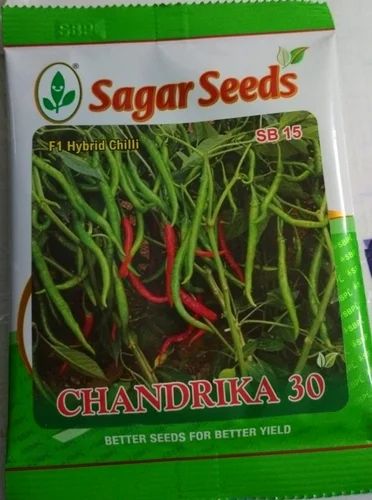 A Grade CHILLI SAGAR CHANDRIKA 30 10GM, Maharashtra
