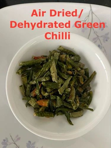 Dehydrated/Air Dried Green Chilli