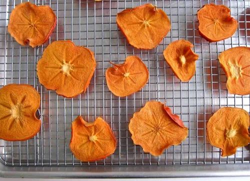 Dehydrated Persimmon Without Sugar