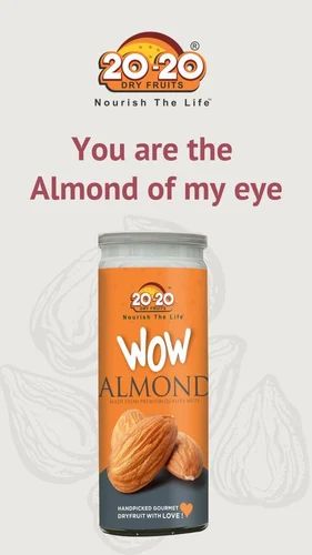 Wow Almond, Packed