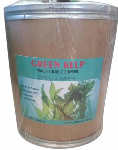 20 kg Kelp Green Seaweed Extract Powder, Barrel