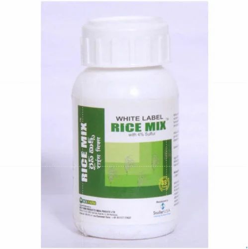 Liquid White Label Rice Mix Fertilizer, 1 liter