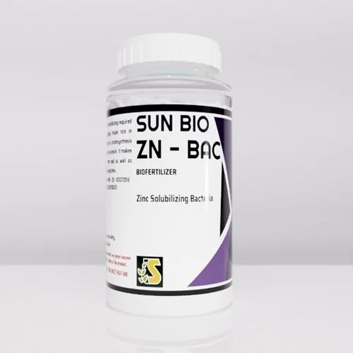 Zinc Solubilising Bacteria Bio-tech Sun Bio Zn- Bac Bio Fertilizer, 200 gm