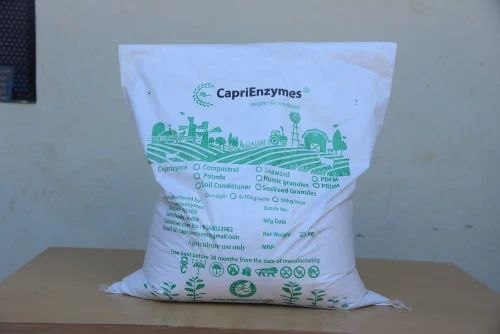 Humic Acid Powder Caprizyme Compostrol Biofertiliser, 25 Kg