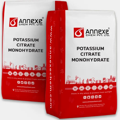 Lab Grade Potassium Citrate Monohydrate, 25Kg bag