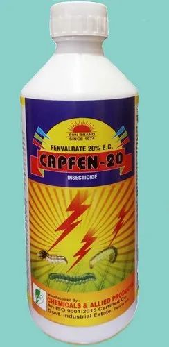 Liquid Capfen 20 Fenvalerate 20% EC Insecticide, 1 Litre