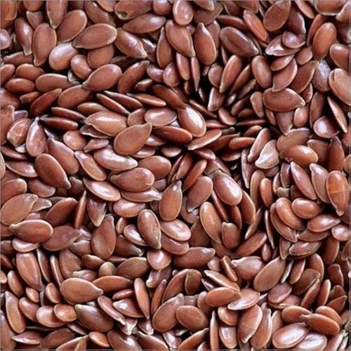 Brown Raw SAI HERBS Flax Seed - Alsi - Linum Usitatissimum
